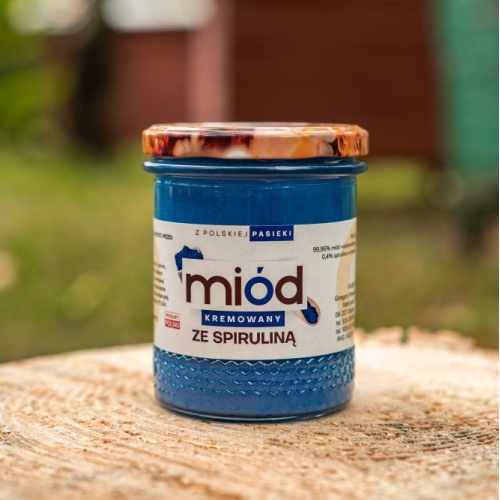Miód kremowany ze spiruliną niebieską 0.520 kg miod_kremowany_ze_spirulina_niebieska